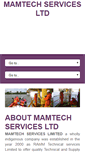 Mobile Screenshot of mamtechservices.com