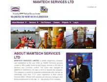 Tablet Screenshot of mamtechservices.com